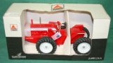 SCALE MODELS 1/16 SCALE DIECAST AGCO PLAINSMAN TRACTOR W/BOX