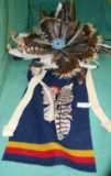 NATIVE AMERICAN THEMED DECORATIVE WALL HANGING