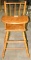 VINTAGE WOODEN HIGH CHAIR - LOCAL PICKUP ONLY
