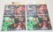 6 SHEETS OF 1995 FLEER ULTRA BATMAN TRADING CARDS - 24 CARDS