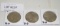1971-D, 1972-D, 1976-D EISENHOWER DOLLARS - 3 TIMES MONEY