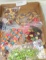 FLAT BOX OF MOSTLY COSTUME JEWELRY BEADED NECKLACES