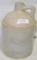 LARGE PLAIN MACOMB STONEWARE WHISKEY JUG