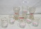 9 ASSORTED HAMM'S BEER DRINKING GLASSES