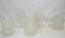 17 FLINSTONES CLEAR GLASS CUPS & MUGS