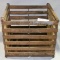 VTG. HUMPTY DUMPTY WOODEN EGG CRATE - NO LID - LOCAL PICKUP ONLY