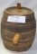 SMALL CERAMIC BARREL KEG - U.S.A.