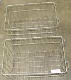 2 VINTAGE WIRE BASKETS - LOCAL PICKUP ONLY