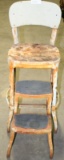 VTG. COSCO KITCHEN CHAIR/STEP STOOL - LOCAL PICKUP ONLY