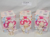 3 PRECIOUS MOMENTS FIGURINES W/BOXES