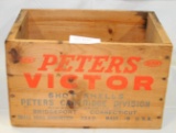 DUPONT PETERS VICTOR SMALL ARMS AMMO WOOD BOX