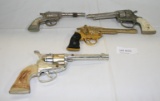 4 VINTAGE CAP PISTOLS - ALL NON-WORKING