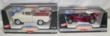 2 ERTL AMERICAN MUSCLE 1/18 DIECAST TOYS W/BOXES - 2 TIMES MONEY
