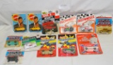 12 ASSORTED DIECAST TOY VEHICLES W/PACKAGES