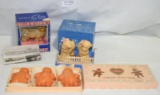 3 BOXES OF VINTAGE FIGURAL SOAPS