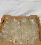 19 BATMAN SERIES MCDONALD'S CLEAR GLASS CUPS