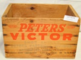 DUPONT PETERS VICTOR SMALL ARMS AMMO WOOD BOX