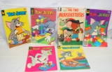 6 ASSORTED TOM & JERRY COMIC BOOKS