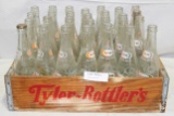 TYLER'S BOTTLERS - GRAND ISLAND - WOOD CRATE W/28 BOTTLES