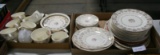 2 FLAT BOXES OF ASSORTED CHINA/DISHES - MOSTLY ROYAL CHINA