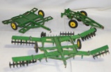 3 ERTL JOHN DEERE FARM TOY IMPLEMENTS