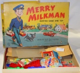 VTG. HASBRO MERRY MILKMAN GAME/TOY W/BOX