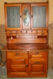 BEAUTIFUL HOOSIER STYLE KITCHEN CABINET - LOCAL PICKUP ONLY