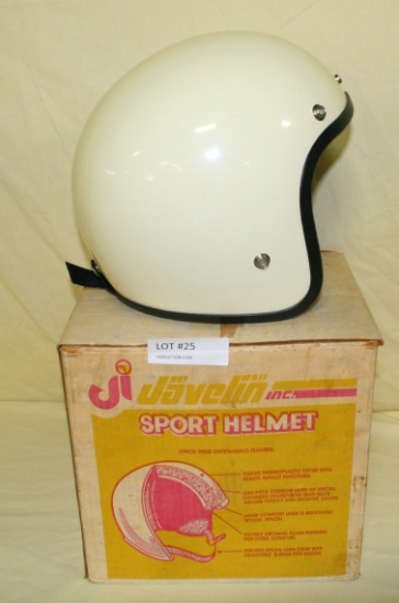 JAVELIN INC. SPORT HELMET W/BOX - USED