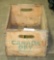 CANADA DRY BEVERAGES WOOD SHIPPING CRATE