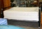ANTIQUE METAL FRAME FULL SIZE BED SET - LOCAL PICKUP ONLY