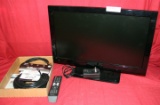 HITEKER 23-INCH FLAT SCREEN TELEVISION W/REMOTE, EXTRA CO-AX CABLE - LOCAL