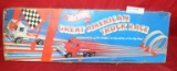 1980 MATTEL HOT WHEELS GREAT AMERICAN TRUCK RACE STUNT SET W/BOX