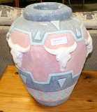 SOUTHWEST/NATIVE AMERICAN THEMED DECORATIVE CERAMIC POT - LOCAL PICKUP