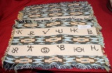 4 WESTERN THEMED CLOTH PLACEMATS