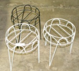 THREE WIRE PLANT STANDS - LOCAL PICKUP ONLY