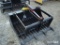 Single Cyclinder Rock Bucket with Grapple,