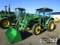 John Deere 5225 4X4 Tractor w/JD 542 Loader,