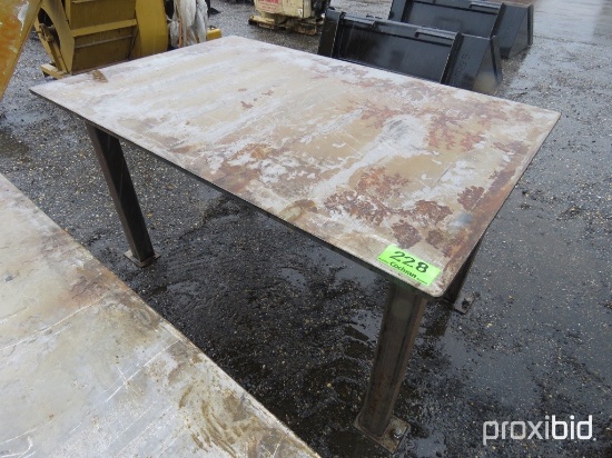 New/Unused 5' Shop Table