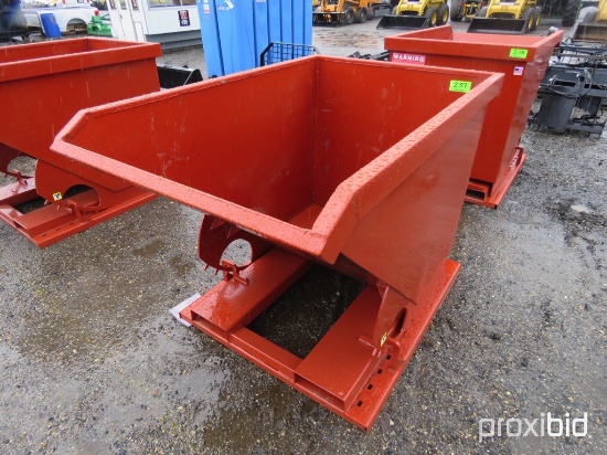 New/Unused 1.5 Yd. Self Dumping Hopper