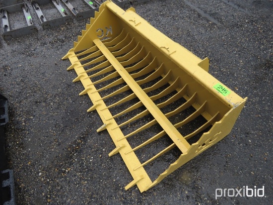 New/Unused 78" Heavy Duty Rock Bucket w/Teeth