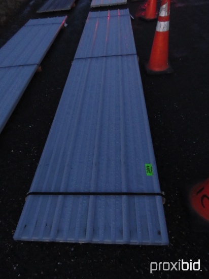 New/Unused Ash Gray 16' Roofing Tin