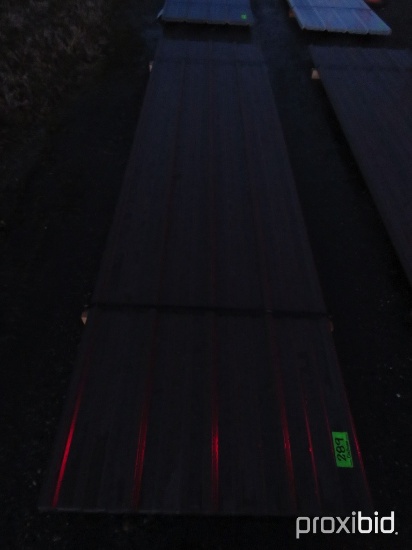 New/Unused Brown 12' Roofing Tin