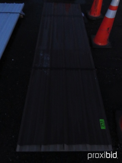 New/Unused Tan 10' 6" Roofing Tin