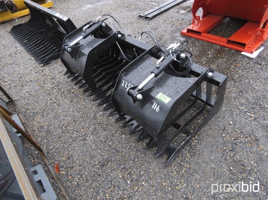New/Unused Brute 75" Brush Grapple Bucket
