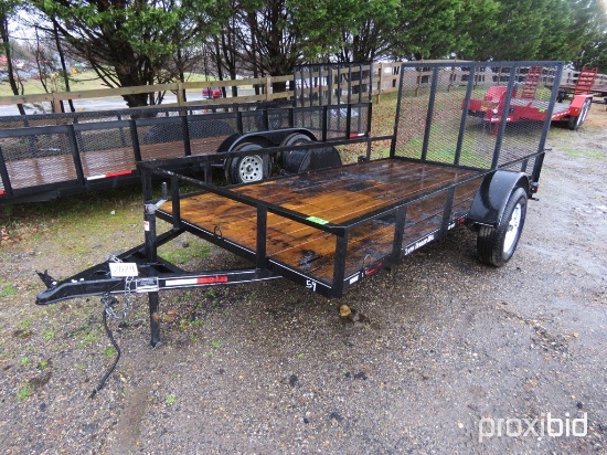 2018 S/A Trailer w/Drop Down Ramp,
