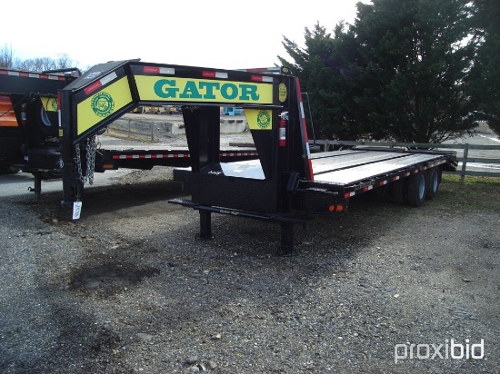 2018 Gator Elite Gooseneck T/A Trailer,
