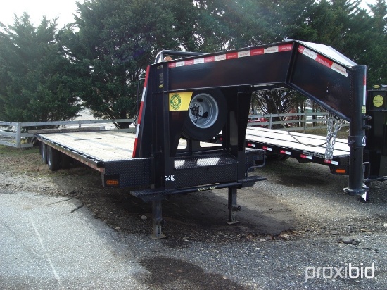 2016 Gator Elite Gooseneck T/A Trailer,