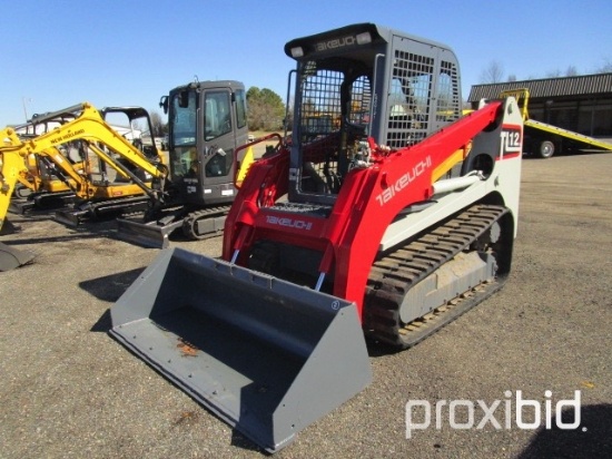 Takeuchi TL12 Rubber Track Skid Loader,