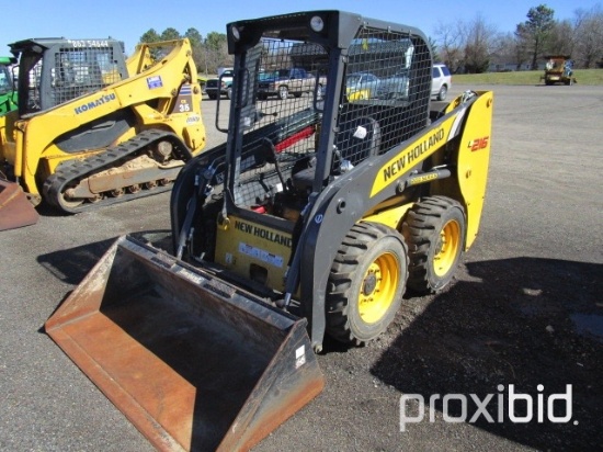 New Holland L216 Skid Loader,