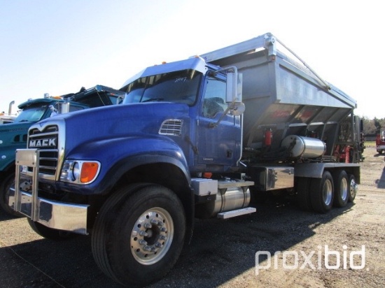 2007 Mack Granite CV713 Tri-Axle  Truck,